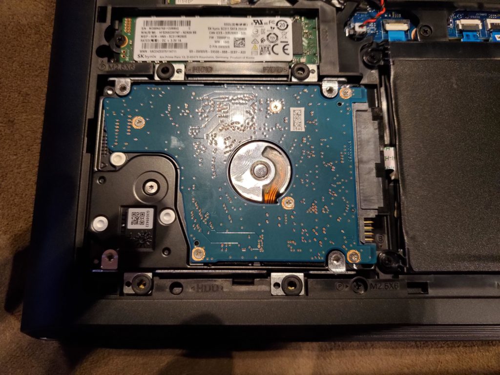 Dell G7 Adding Another Hard Drive
